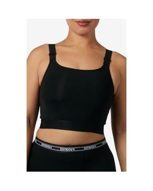 TOMBOYX Compression Plus Crop Top - Black