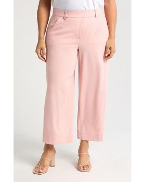 Wit & Wisdom Glider Skyrise Wide Leg Pants - Pink