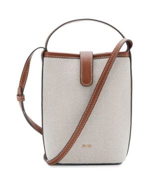 Mango Phone Crossbody Bag - White