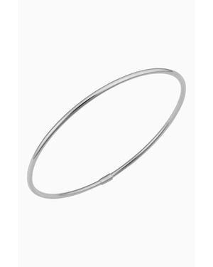 Oradina 14K Everything Bangle Bracelet - White