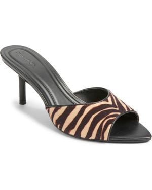 Open Edit Micah Heeled Sandal - Metallic