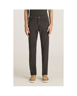 Mavi Steve Athletic Luxe Twill Pants - Black