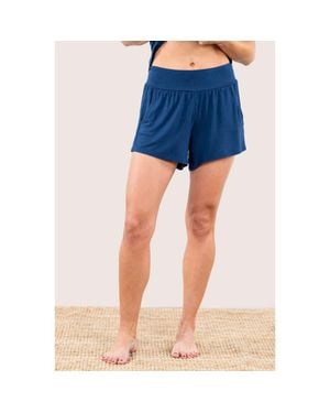 JJwinks Siesta Sista Lounge Sleep Shorts - Blue