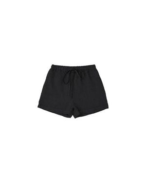 VIR VITA Ida Linen Short - Black