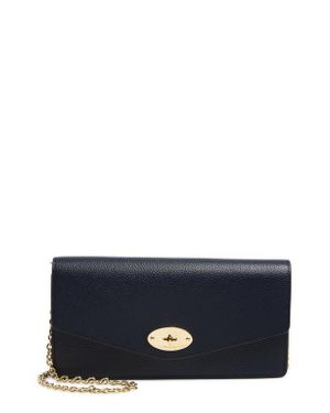 Mulberry Darley Leather Clutch - Blue
