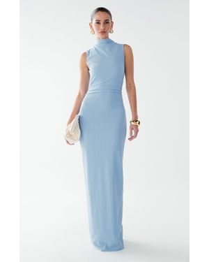 BWLDR Lana Maxi Dress - Blue
