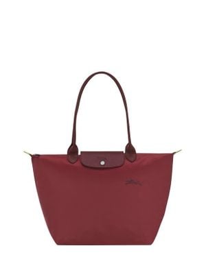 Longchamp Le Pliage Recycled Canvas Large Shoulder Tote - Purple
