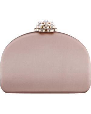Nina Nivi Frame Clutch - Pink