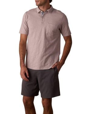 The Normal Brand Slub Pocket Polo - Red