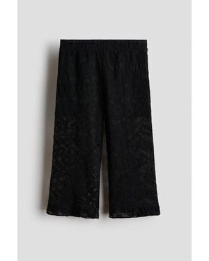 H&M Lace Pants - Black