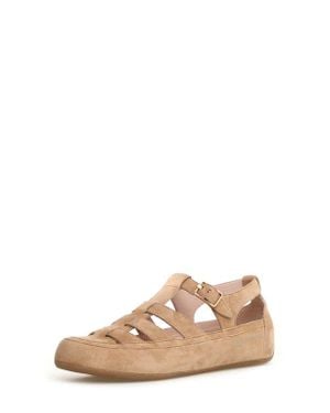Candice Cooper Rock T-Bar Fisherman Sandal - Pink