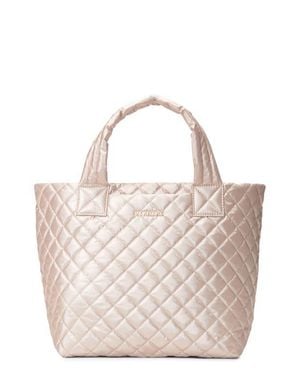 MZ Wallace Small Metro Diamond Quilted Deluxe Tote - Multicolor