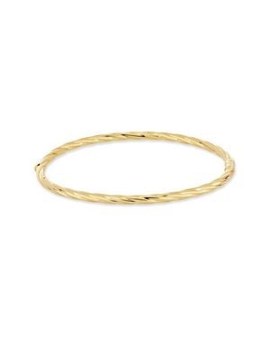 Bony Levy 14K Twisted Texture Bangle Bracelet - Multicolor