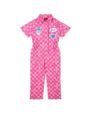 Barbie Cosplay Zip-Up One Piece - Pink