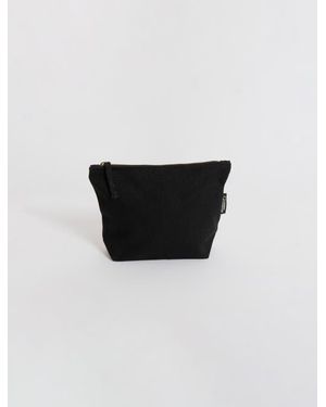 Terra Thread Organic Cotton Makeup Bag - Black