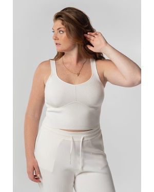 KADA The Sweater Tank - White