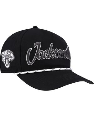 '47 Jacksonville Jaguars Overhand Speckle Hitch Adjustable Hat - Black