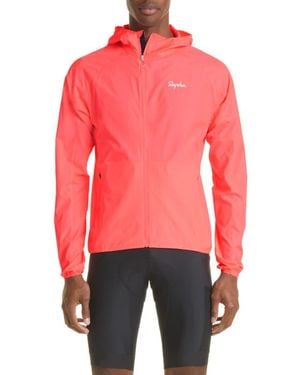 Rapha Commuter Lightweight Packable Hooded Jacket - Red