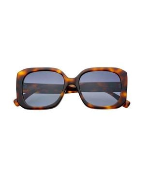 Freyrs Eyewear Vivian Square Sunglasses - Blue