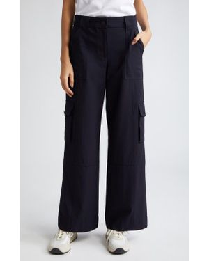 Twp Stretch Wool Cargo Pants - Blue