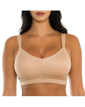 Parfait Holly Wire-Free Seamless Bra - Brown