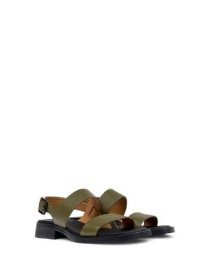 Camper Dana 2-Strap Sandal - Green
