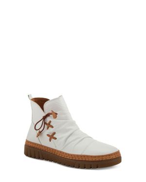 Spring Step Vandis Bootie - White