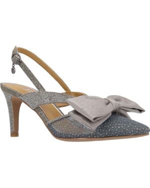 J. Reneé Morigen Slingback Pointed Toe Pump - Gray
