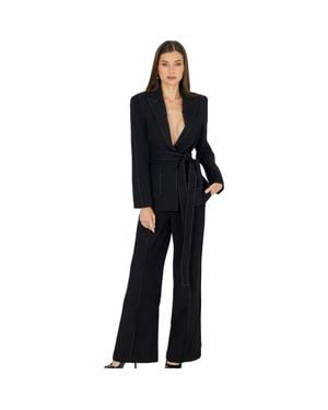 Akalia Yena Wide Leg Pant - Blue