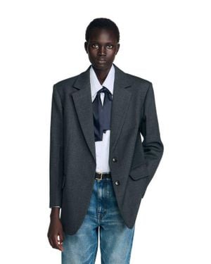 Sandro Suit Jacket - Blue