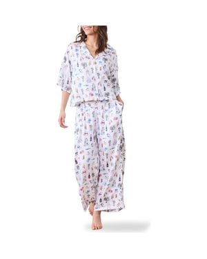 Printfresh Wildest Dreams Pajamas - Purple