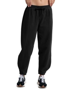 Beyond Yoga Luxefleece Barrel Leg Sweatpants - Black