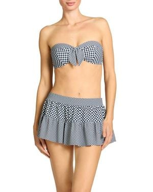 Robin Piccone Brigitte Cover-Up Miniskirt - Blue