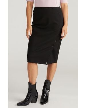 UNIVERSAL STANDARD Anya Ponte Skirt - Black