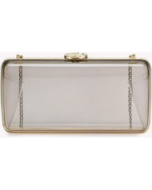 Gianvito Rossi Vetra Clutch - Gray