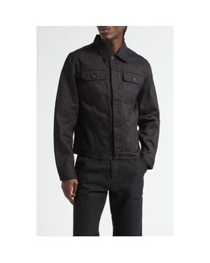 JKEEFER Jacob Type 3 Cotton Trucker Jacket - Black