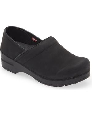 Sanita Hinsdale Clog - Black