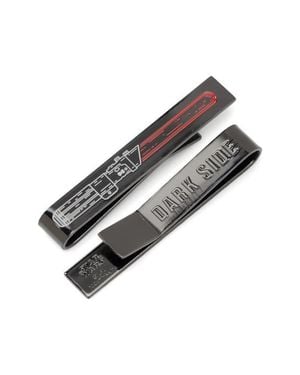 Cufflinks Inc. Star Wars Darth Vader Lightsaber Hidden Message Tie Bar - Brown