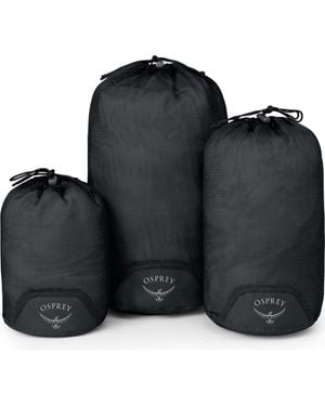 Osprey Daylite Set Of 3 Mesh Stuff Sacks - Black