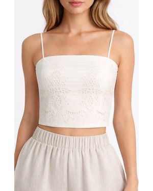 Bishop + Young Sorrento Corset Top - White