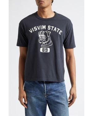 Visvim Jumbo Damaged '89 Graphic T-Shirt - Blue
