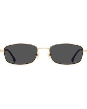 Victoria Beckham 55Mm Rectangular Sunglasses - Gray