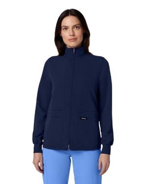 Jaanuu Ceri 6-Pocket Classic Scrub Jacket - Blue