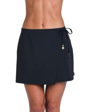Sunshine 79 Cover-Up Wrap Skirt - Black