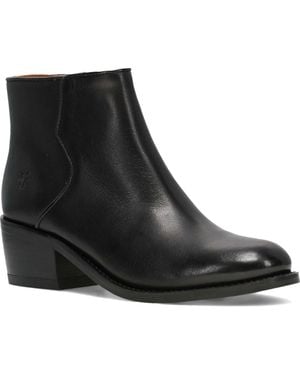 Frye Carson 2 Piping Bootie - Black