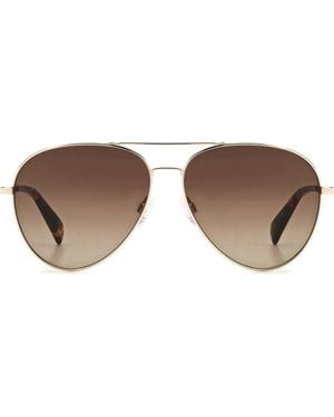 Rag & Bone 59Mm Aviator Sunglasses - Brown