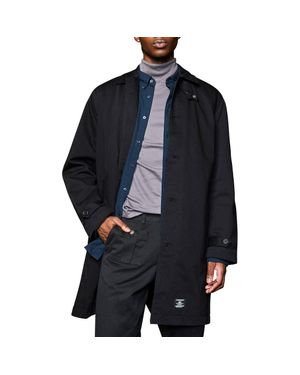 Alpha Industries Cotton Blend Car Coat - Blue