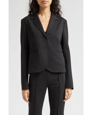 ATM Ponte Knit Blazer - Black