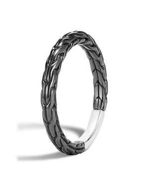 John Hardy Classic Chain Band Ring - Black