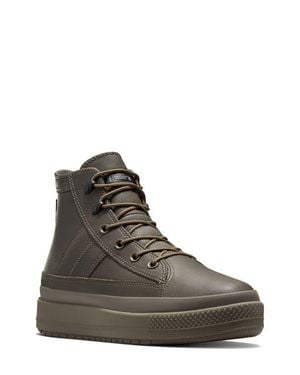 Converse Chuck Taylor All Star Equip Waterproof Leather Boot - Brown